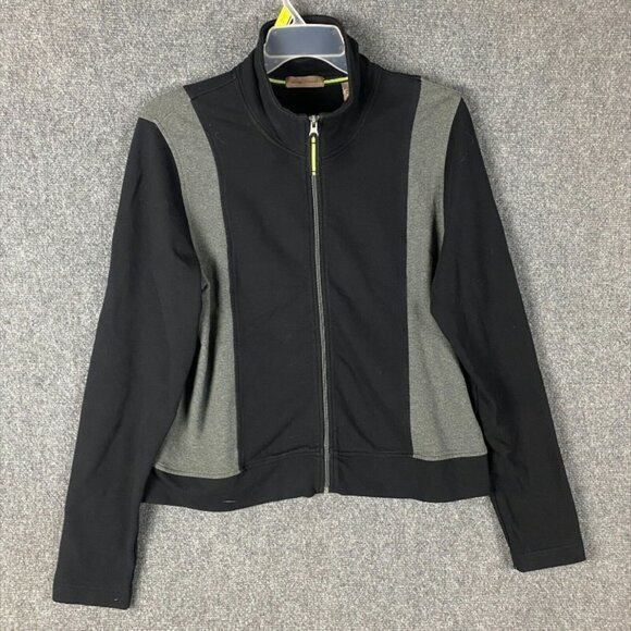 I.E. Relaxed Sweatshirt Women's XL Full Zip Cotton Blend Extra Large - Picture 1 of 7